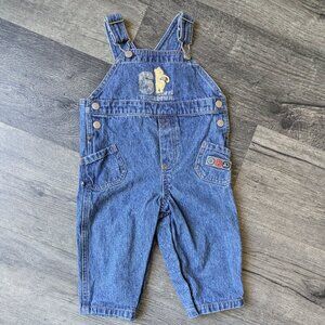 VINTAGE Winnie the Pooh Overalls - Denim